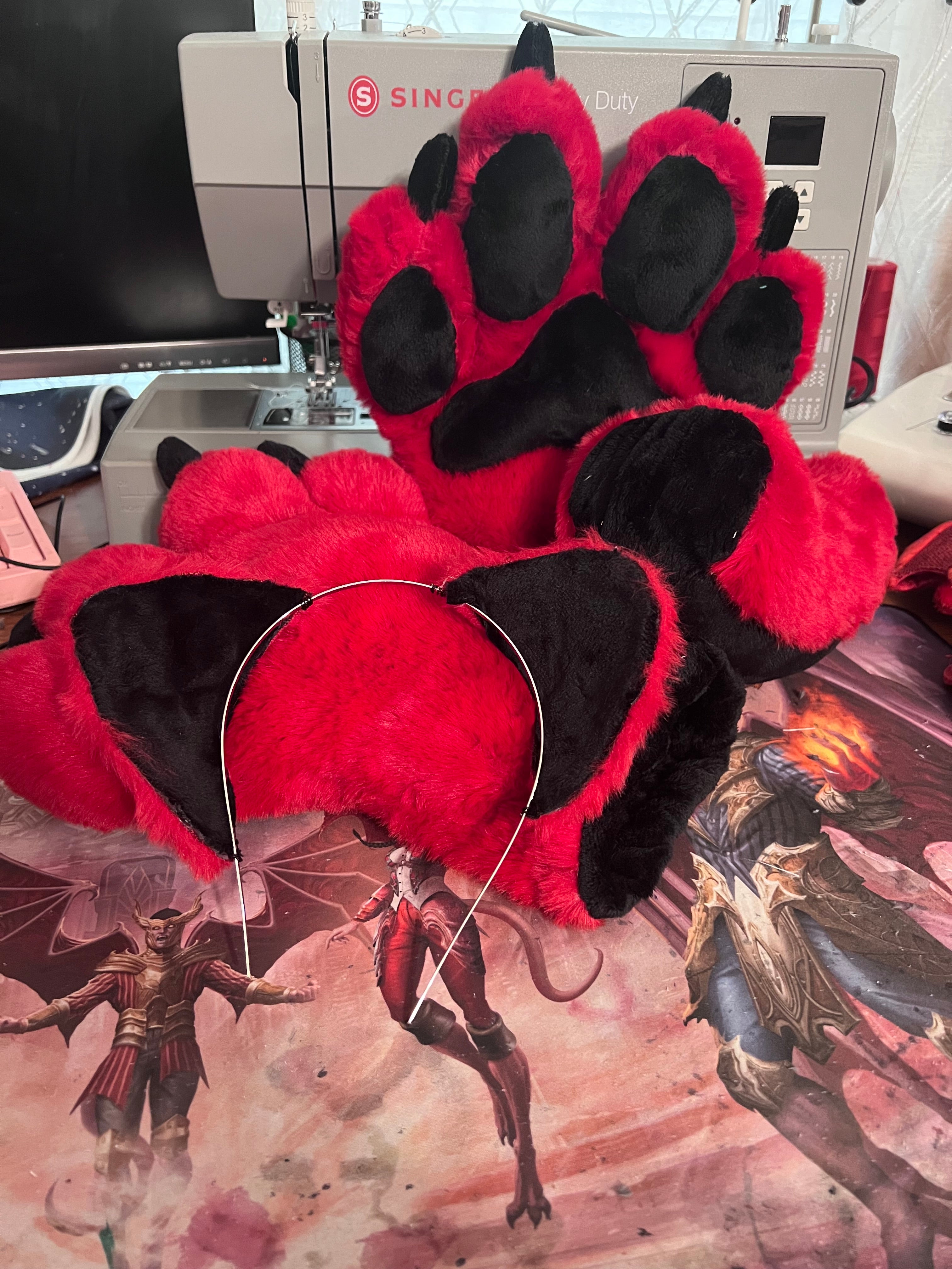Red Partial Set