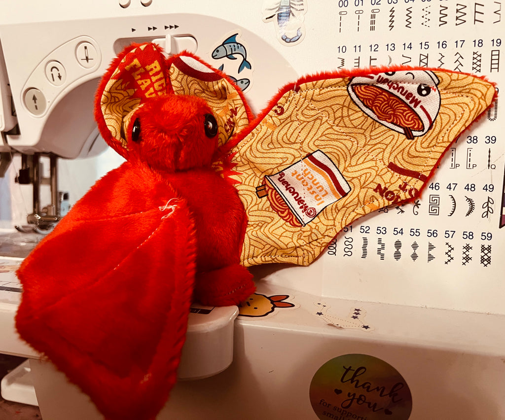 Plush Ramen Bat