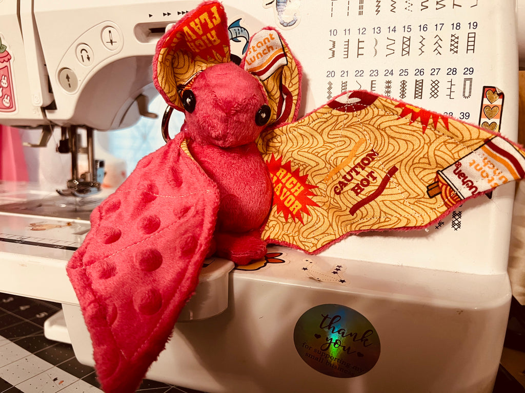 Plush Ramen Bat