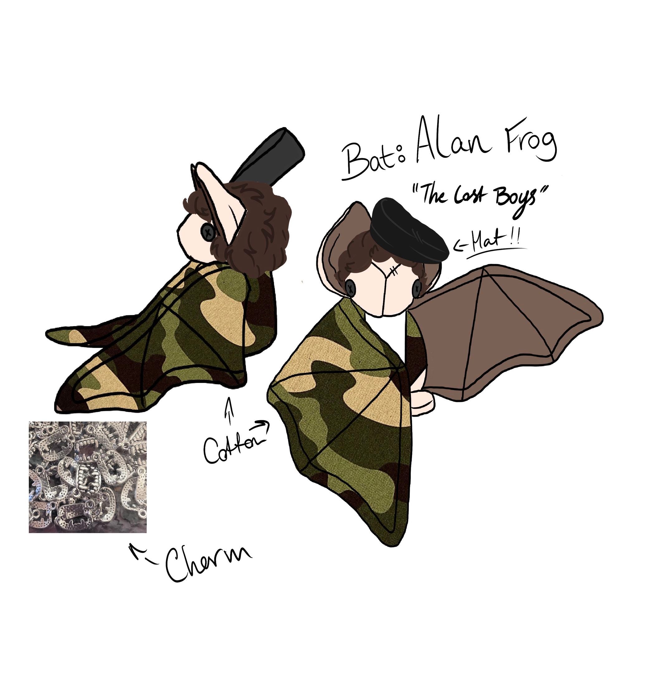 Alan Bat Plush PRE ORDER