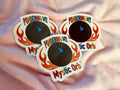 Mystic Orb 3 Inch Sticker