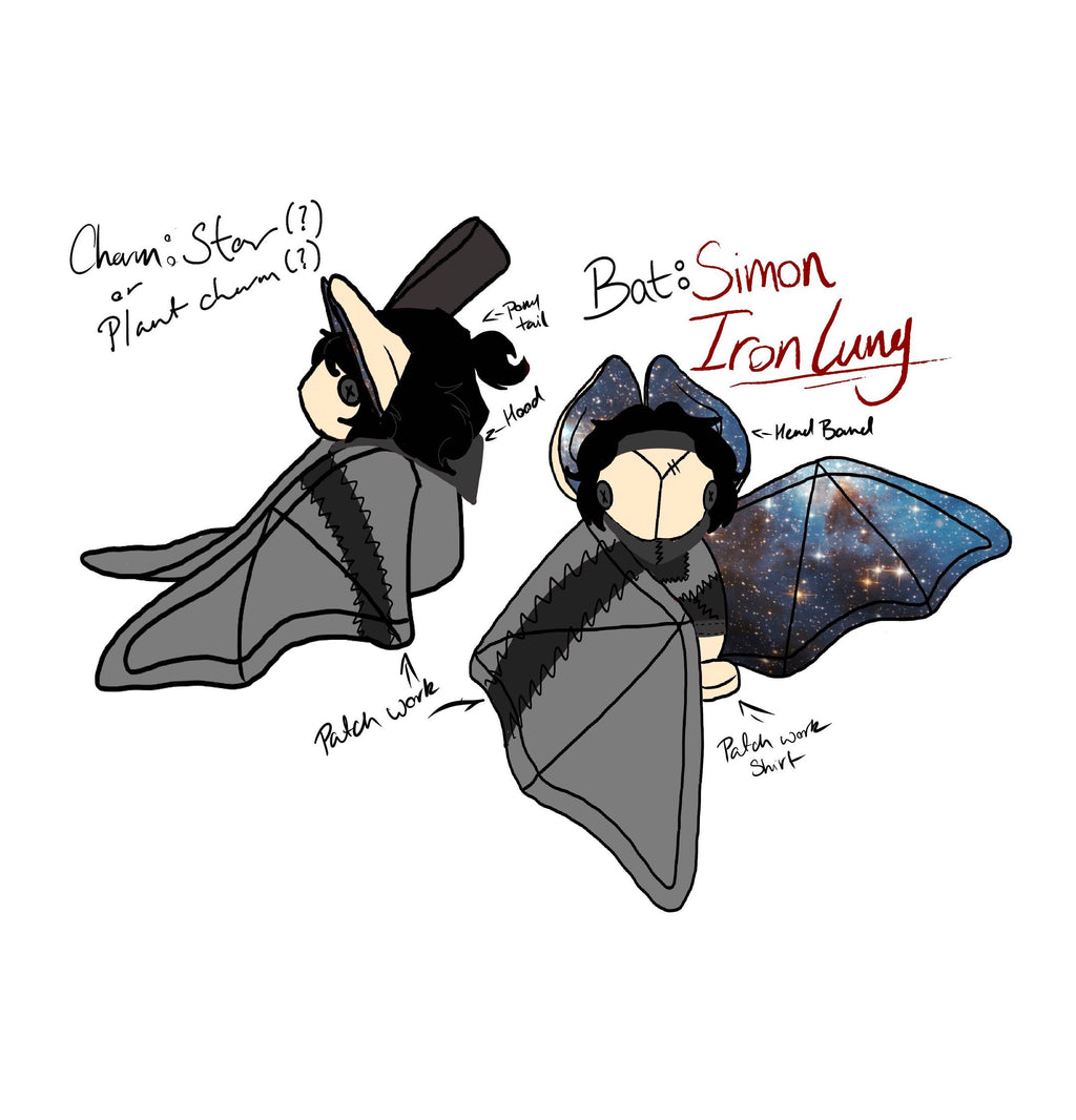 Simon Bat Plush Commission