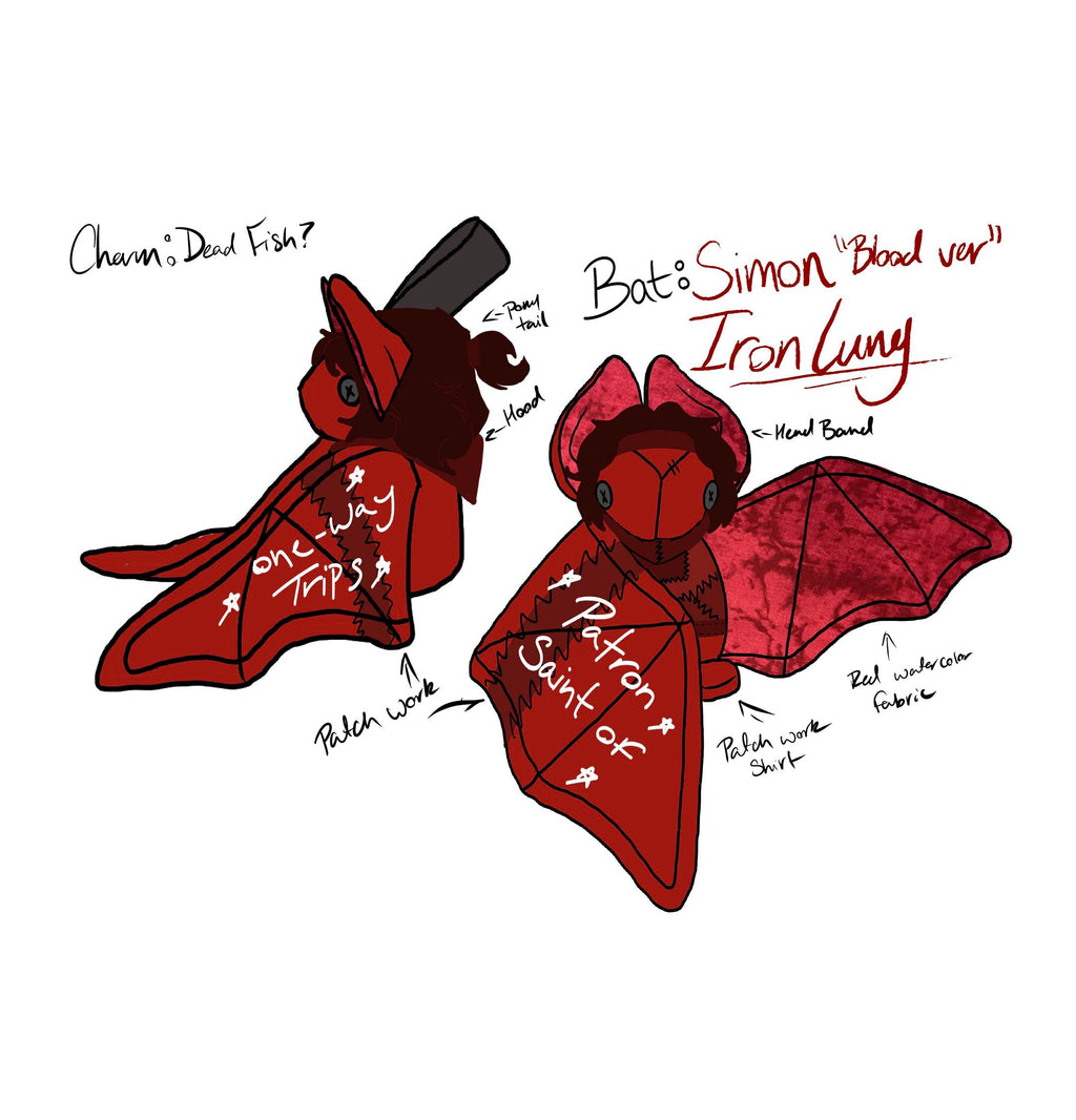 Simon Bat Plush Commission