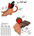 Hell-bat Plush Commission