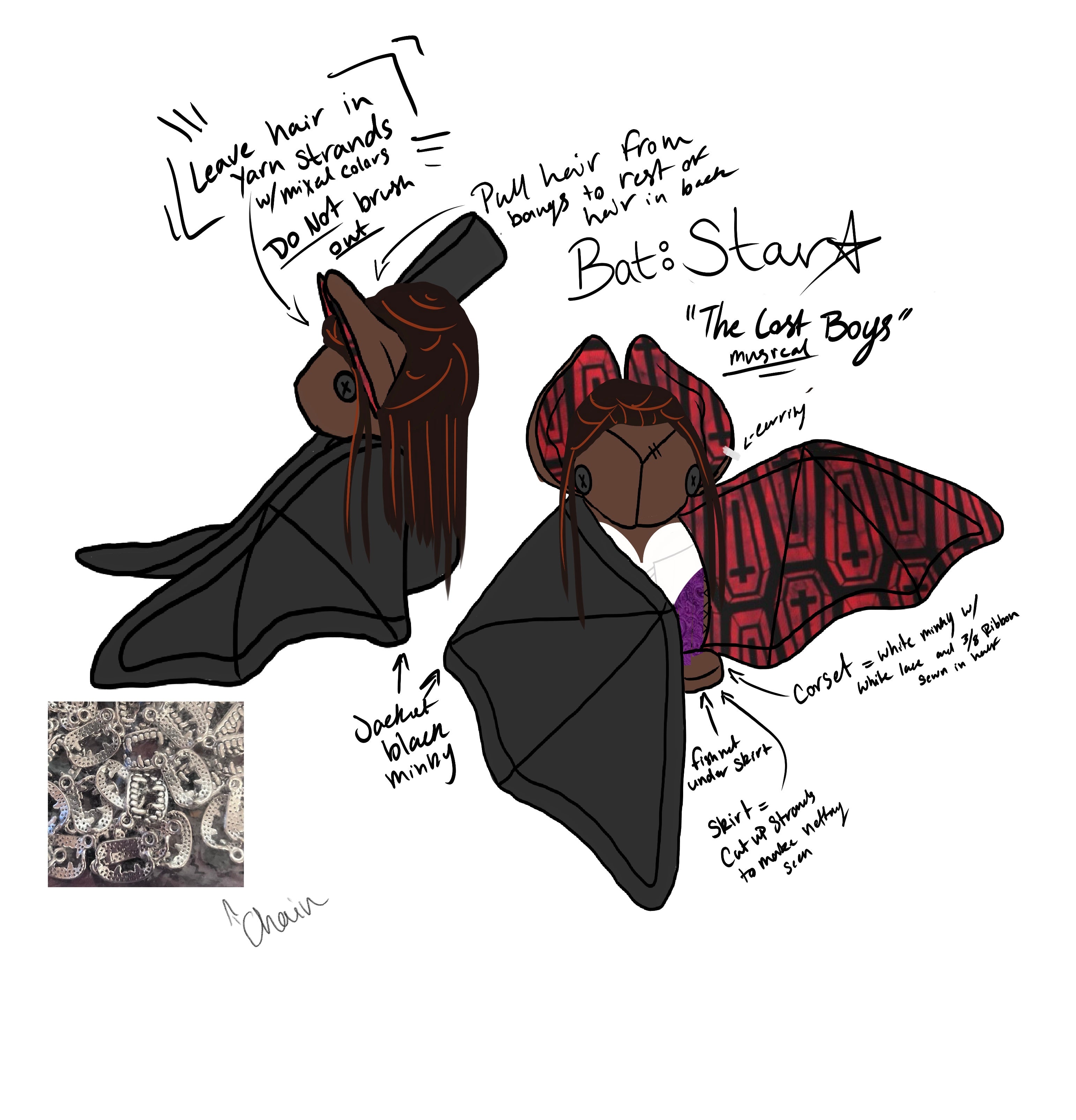 Star Bat Plush Commission