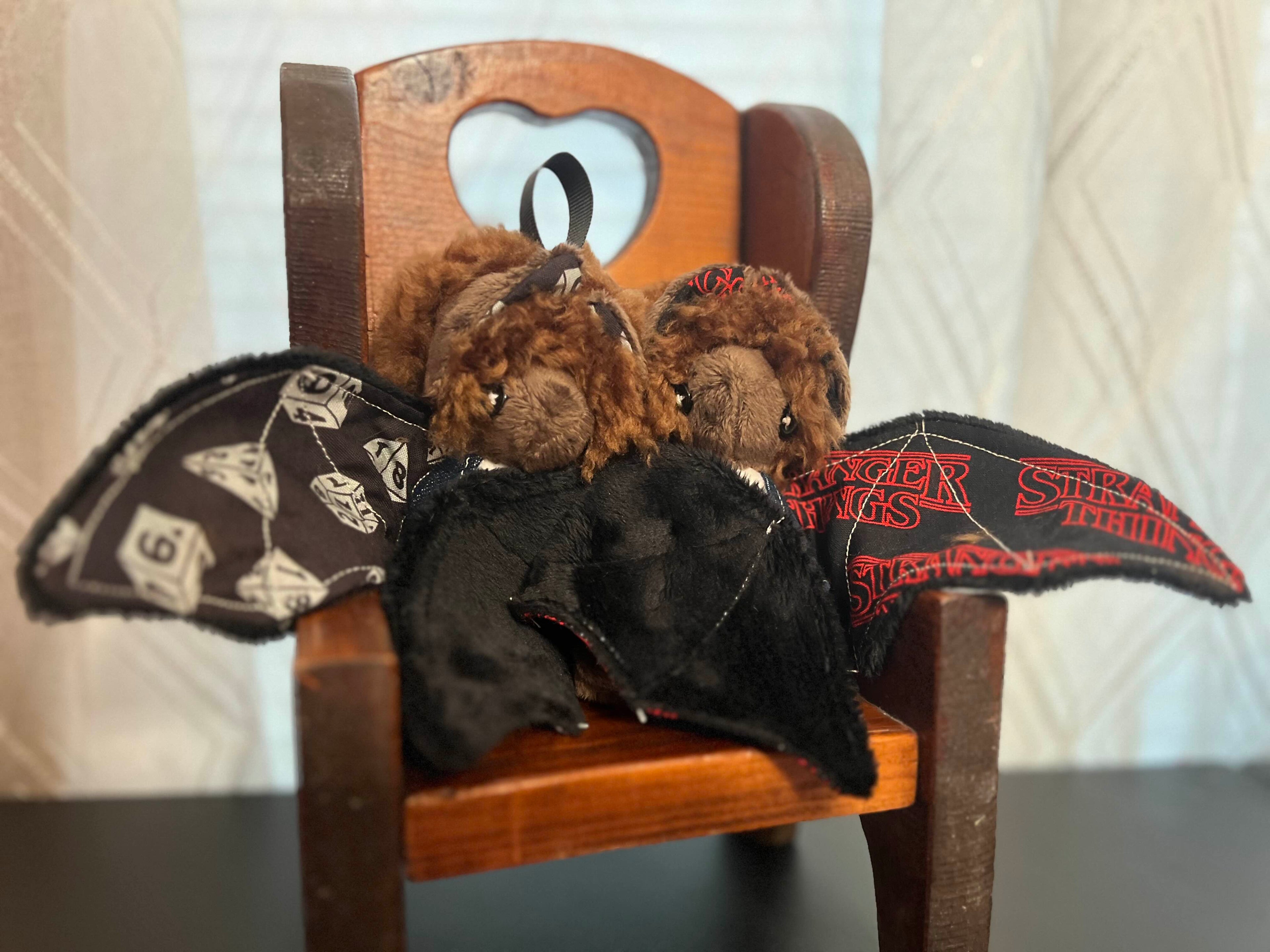 Plush Eddie Bat MADE TO ORDER