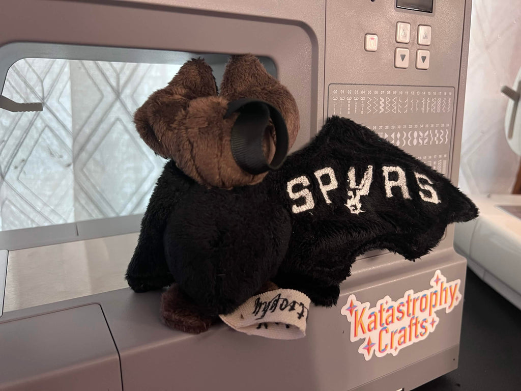 Basketball Inspired Bat Plush Commission
